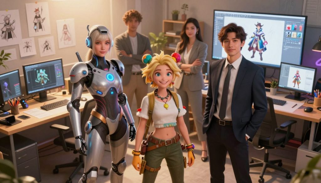 OurDreamAI characters