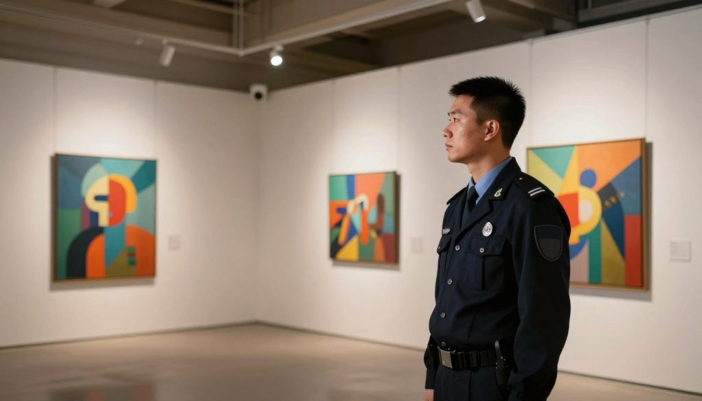 private gallery security
