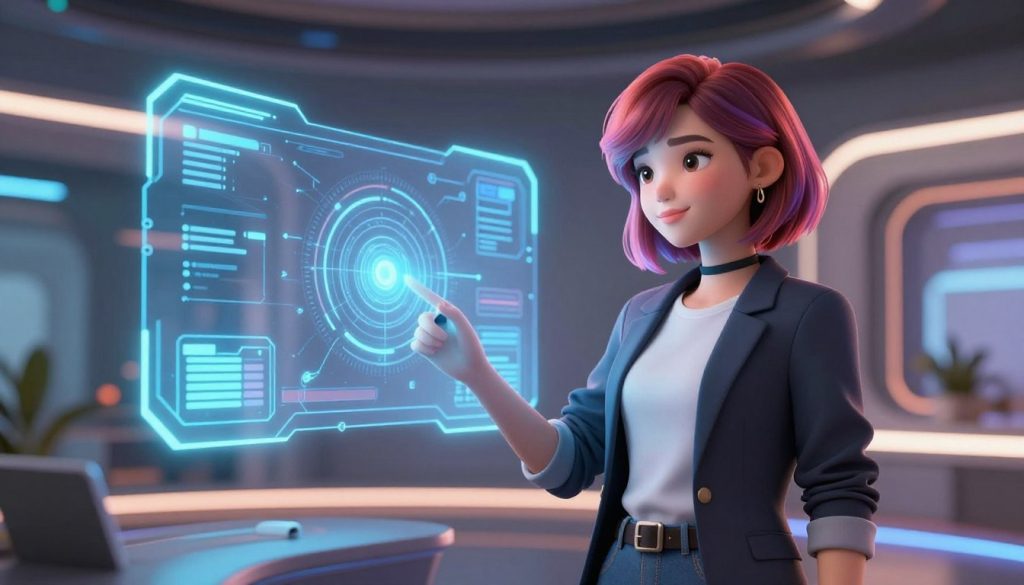 virtual girlfriend visuals